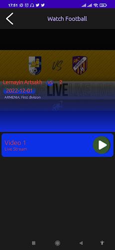 Football Live score TV Mod Screenshot 1 