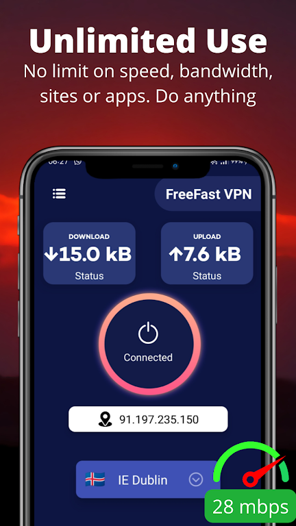 VPN - Fast, Secure, Easy Proxy Screenshot 1