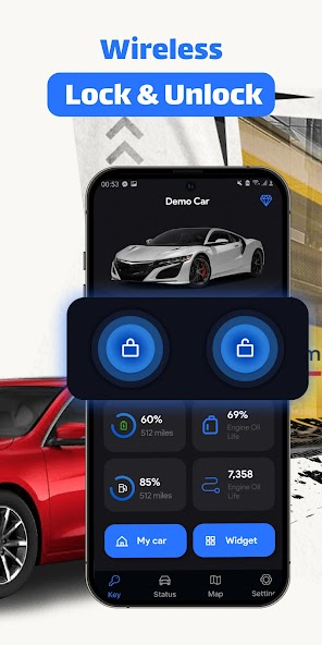 Car Key: Smart Car Remote Lock Mod Screenshot 2 