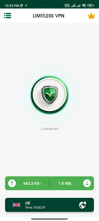 LIMITLESS VPN Screenshot 3 