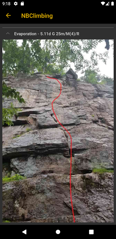 New Brunswick Climbing Guide Screenshot 3