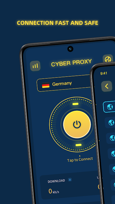 Cyber Proxy vpn -Safe and Fast Screenshot 1