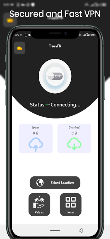 TrueVPN: Secure and Fast  VPN Screenshot 2