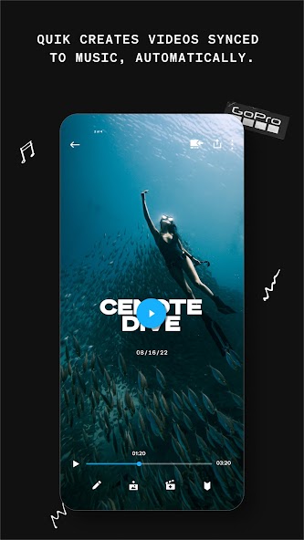 GoPro Quik: Video Editor Mod Screenshot 1