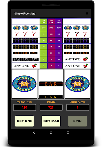 Simple Free Slots Screenshot 3 