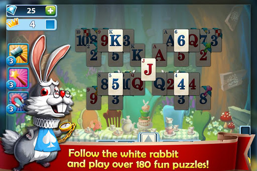 Solitaire in wonderland Screenshot 1