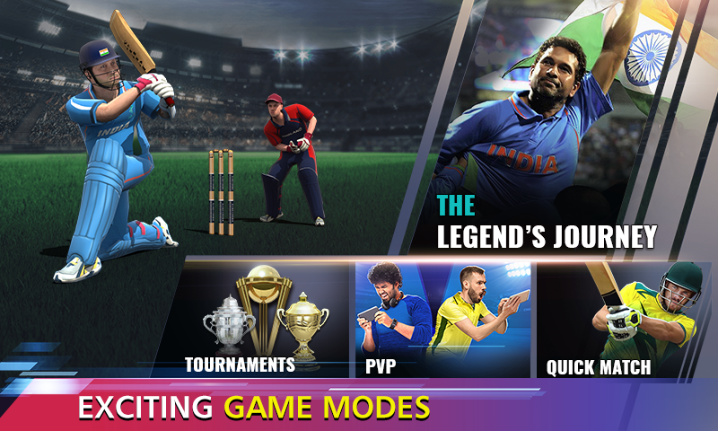 Sachin Saga Cricket Champions Mod Screenshot 1