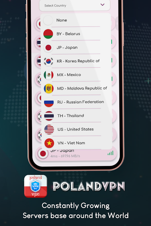 VPN Poland - get Poland ip VPN Screenshot 3