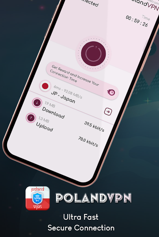 VPN Poland - get Poland ip VPN Screenshot 1