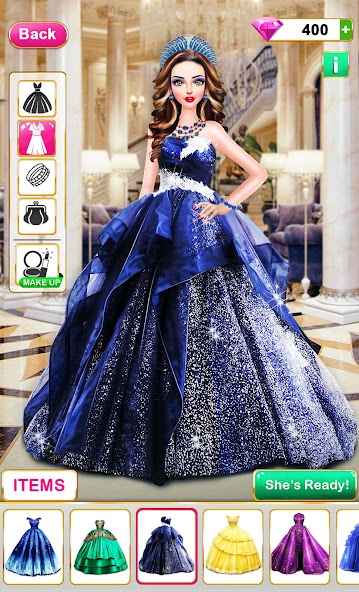 Fashion Game Makeup & Dress up Mod Screenshot 3 