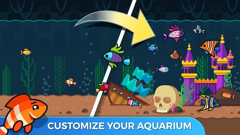 Idle Fish Aquarium Screenshot 3 