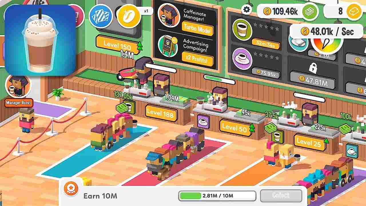 Idle Coffee Corp Screenshot 3 