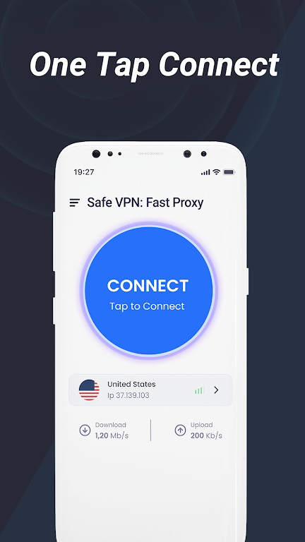 Safe VPN: Fast Proxy Screenshot 1