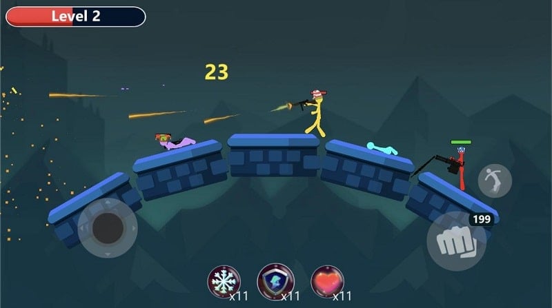 Stick Fight Warriors Screenshot 2