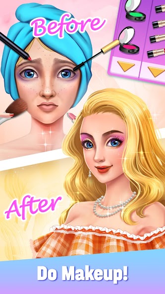 Fashion Show: Makeup, Dress Up Mod Screenshot 1