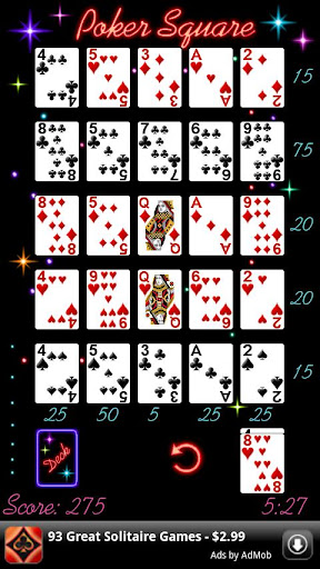 Poker Square Screenshot 1