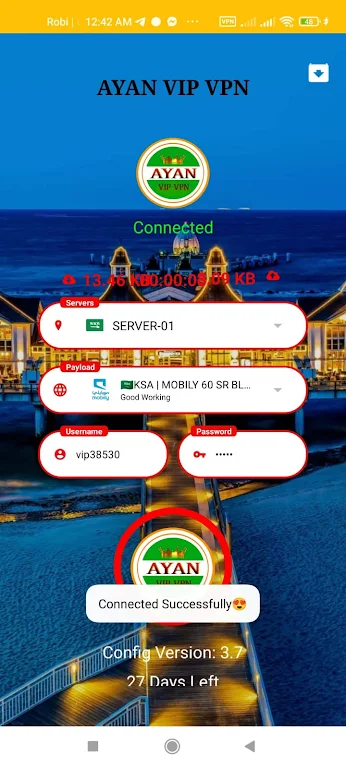 AYAN VIP VPN Screenshot 1