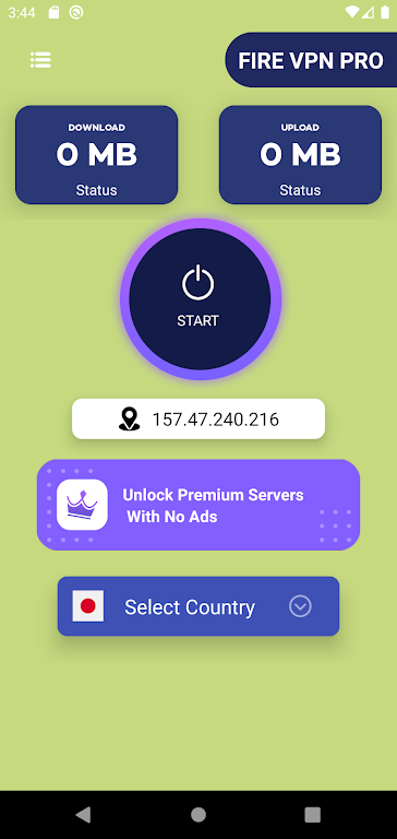 Fire VPN- Fast Premium VPN app Screenshot 2 