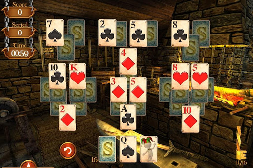 Solitaire Dungeon Escape Free Screenshot 1 