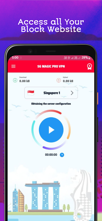 SG Magic VPN Pro Screenshot 1 