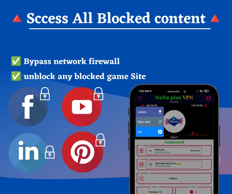 NaNa Plus vpn Screenshot 2