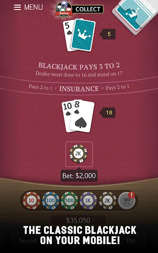 Royal Blackjack Casino: 21 Card Game Screenshot 2