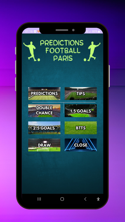 Predictions Football Paris Screenshot 2 