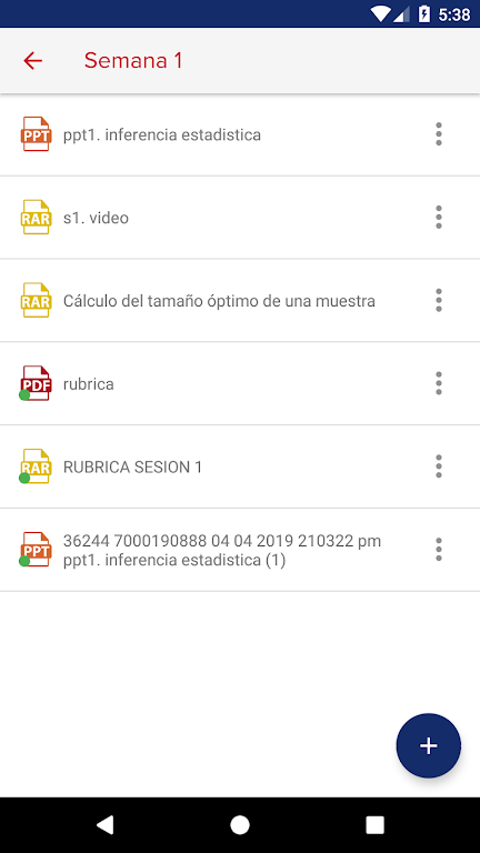 Trilce UCV Docente Screenshot 3