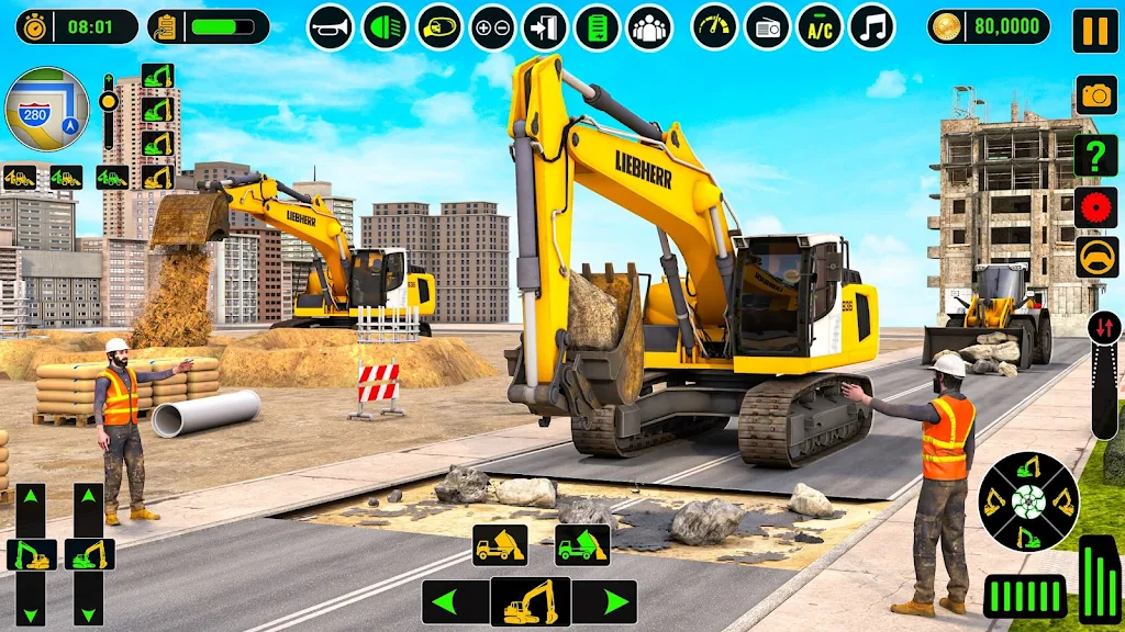 Real City Construction Game 3D Mod Screenshot 1 