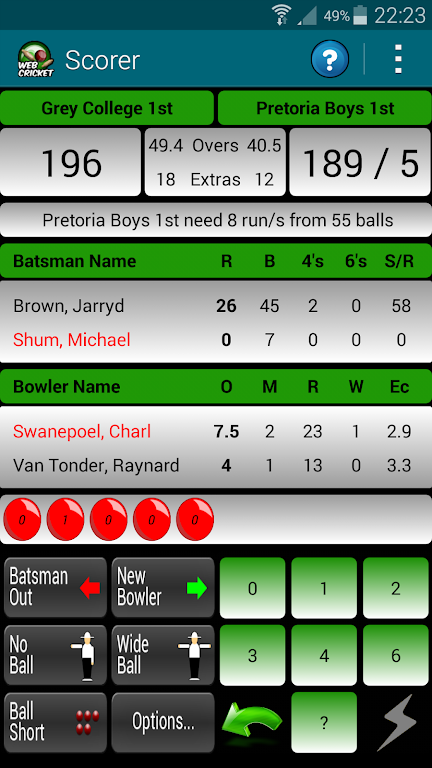 WebCricket Screenshot 3