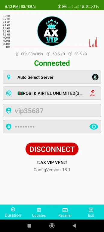 AX VIP VPN (Fast & Secure) Screenshot 2 