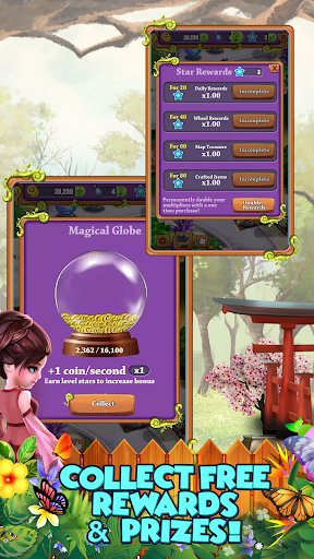 Mahjong Gardens: Butterfly World Screenshot 3 