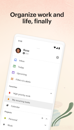 Todoist: to-do list & planner Mod Screenshot 1 