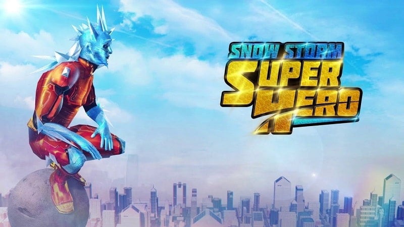 Snow Storm Superhero Screenshot 1 