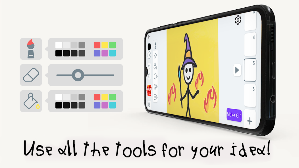 Stickman: draw animation maker Mod Screenshot 3 