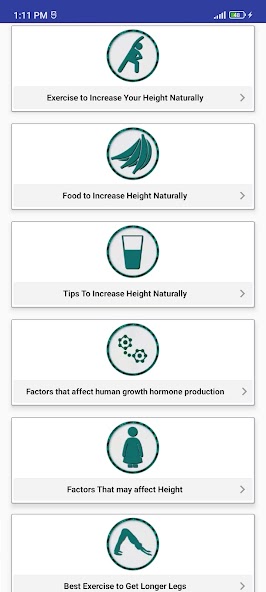 Height Increase Diet & Tips Mod Screenshot 2 