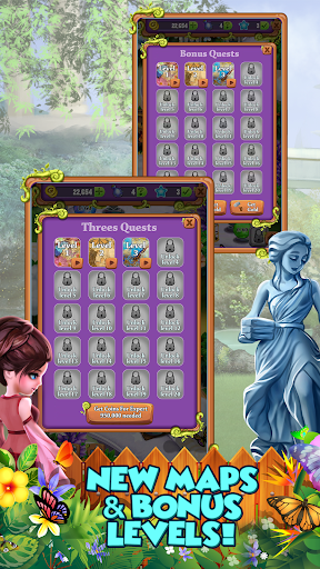 Mahjong Gardens: Butterfly World Screenshot 1 