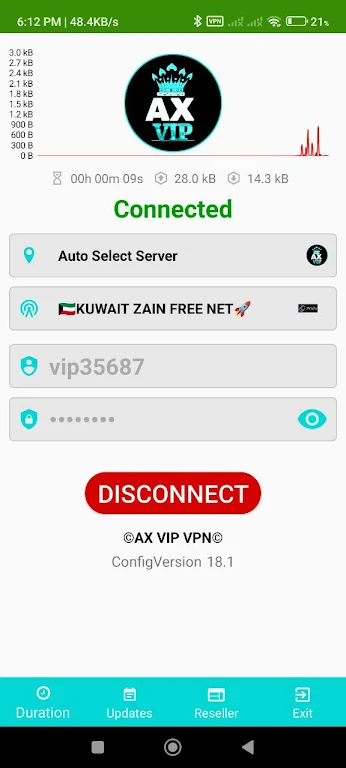 AX VIP VPN (Fast & Secure) Screenshot 3