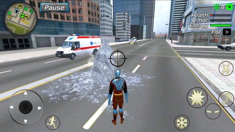 Snow Storm Superhero Screenshot 3 