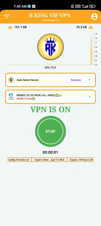 R KING VPN Screenshot 2 