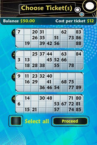 Pocket Bingo Pro Screenshot 4 