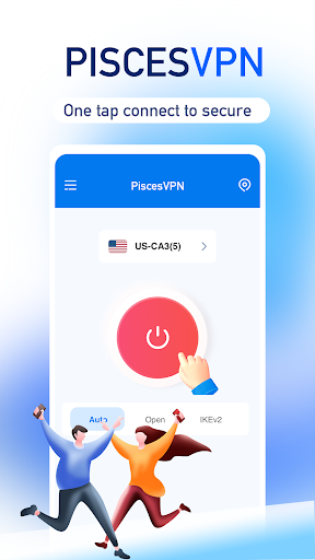 PiscesVPN-Fast Safe VPN Screenshot 3