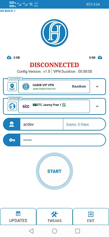 HABIB VIP VPN Screenshot 4