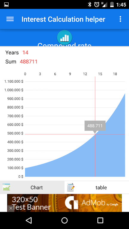 Interest Rate Calculation Screenshot 1 