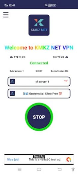 KMKZ VPN Screenshot 1