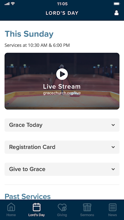 Grace Community Church Screenshot 2 