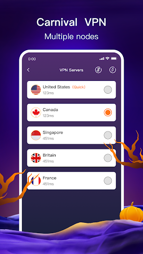 Carnival Fast VPN - Safe Proxy Screenshot 1 