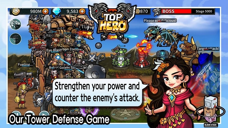 Top Hero – Tower Defense Screenshot 1 