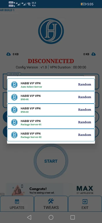 HABIB VIP VPN Screenshot 3 