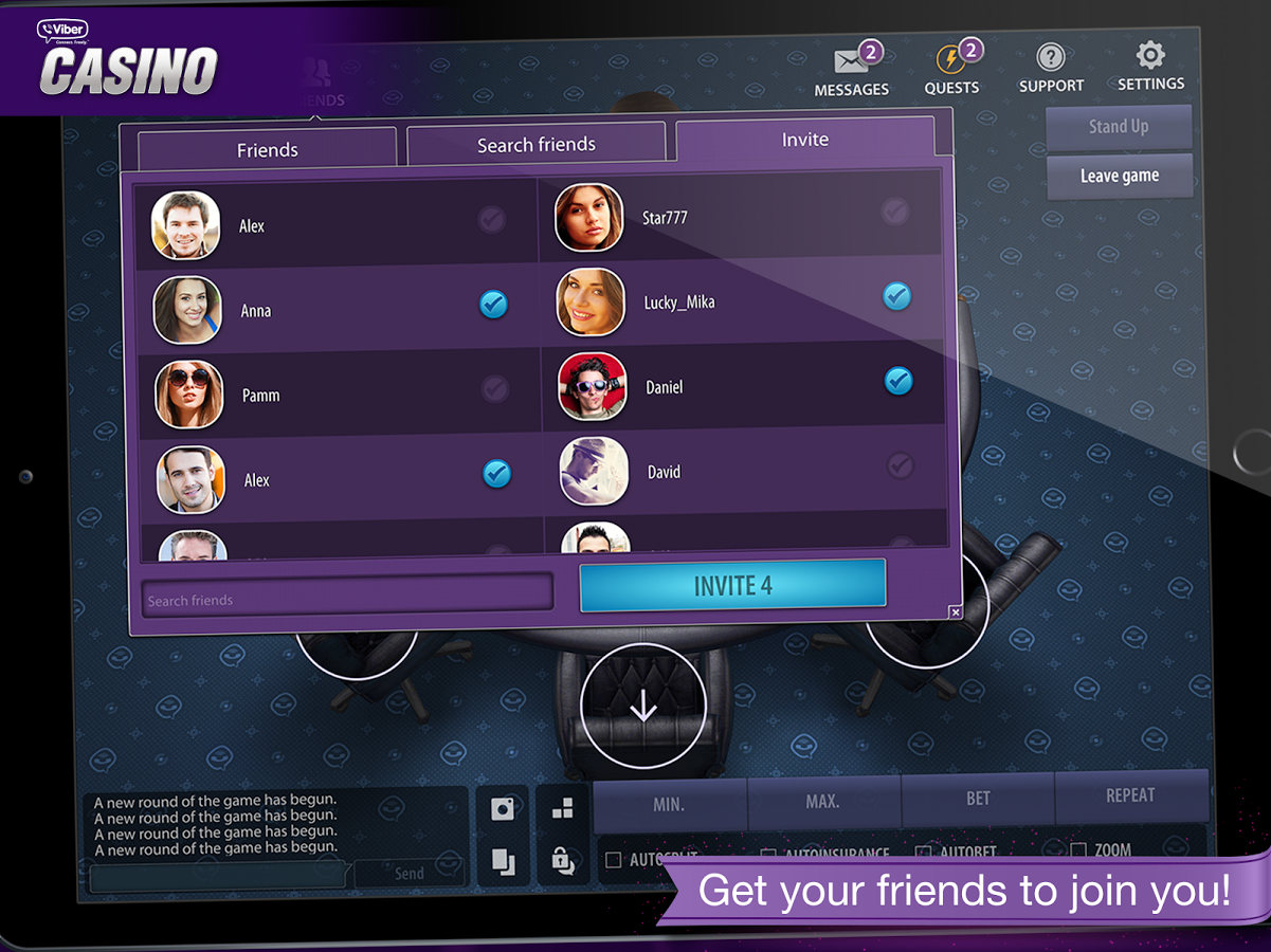 Viber Casino Screenshot 1 